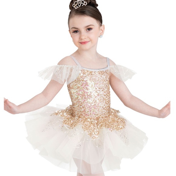 A Wish Come True “Humble and Kind” Short Tutu Dance Costume Size: Small Child - Picture 1 of 6